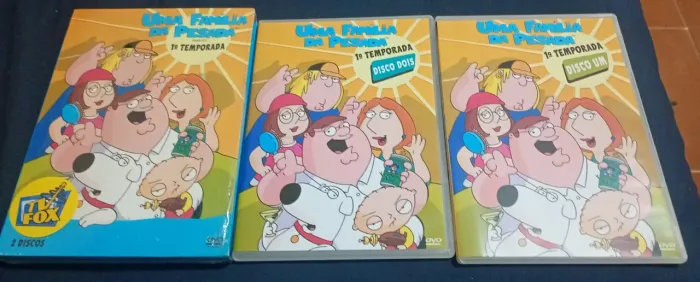 Dvd uma família da pesada - 1° temporada