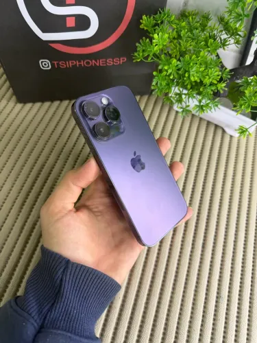 iPhone 14 Pro Roxo 256GB | Bateria 100% | Oportunidade