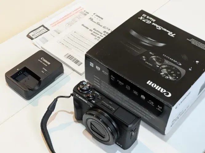 Camera Digital Canon Powershot G7 X Mark Iii (impecável)