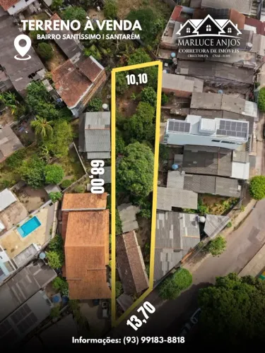 VENDE- SE TERRENO EM LOCALIZAÇÃO ESTRATÉGIA EM SANTARÉM!!