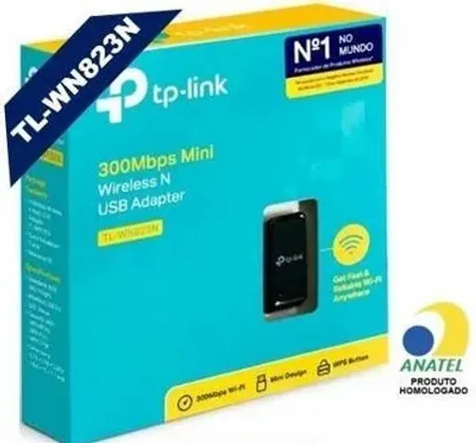 Adaptador Wireless TP-Link TL-WN823N 300Mbps 2696