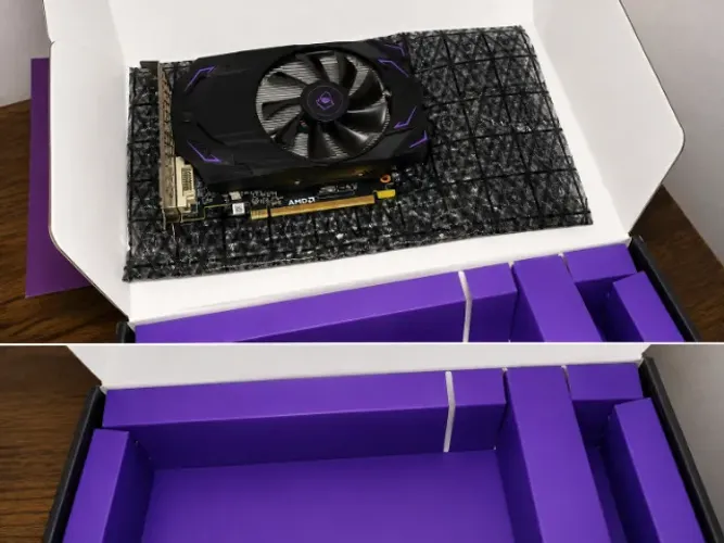 Placa de vídeo RX 550 4GB Mancer
