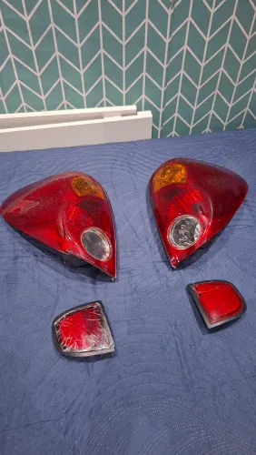 Lanternas Traseiras + Refletores de Neblina L200 Triton 2008 a 2016