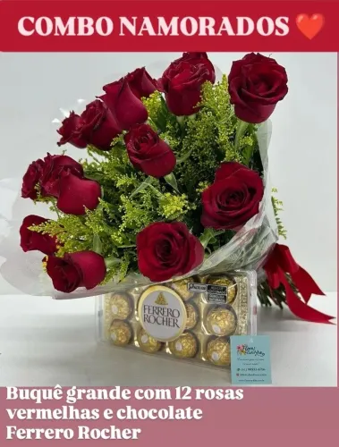 BUQUÊ DE ROSAS NATURAIS