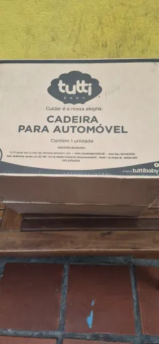 Cadeira Infantil 2 em 1 Para Automóveis Tutti Baby 