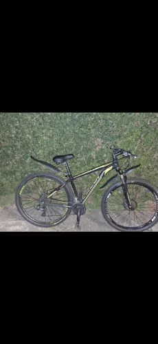 Bicicleta freio a disco e óleo 