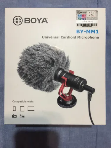 Microfone Boya BR-MM1 muito novo!!!
