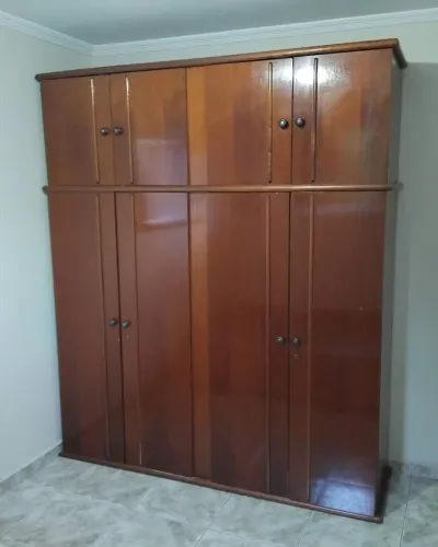 Guarda-Roupa Casal Mogno