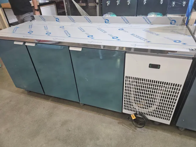 balcão refrigerado de inox 2 metros Refrimate - novo