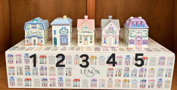 Casinhas tempero Lenox Village