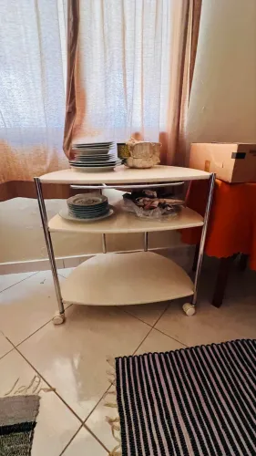 Mesa de Apoio / Rack /Bar - Retrô - Tok Stock