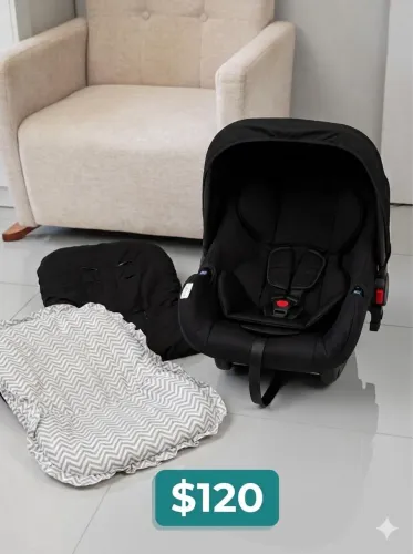 ? Bebê Conforto + 2 Capas Protetoras