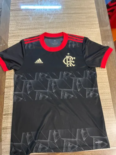 Camisa Flamengo 2021 Adidas Preta Original Gabi 9 - Modelo Raro