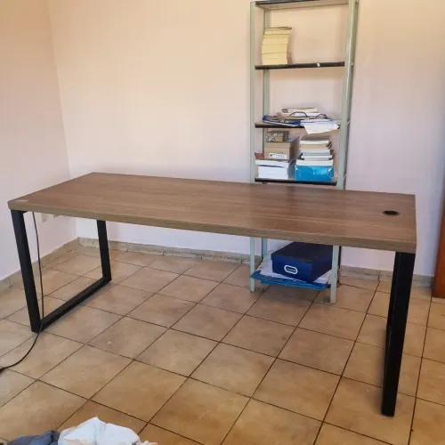 Mesa de escritório escrivaninha grande profissional homeoffice