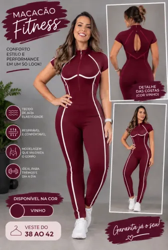 Macacão Fitness