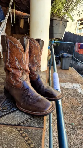 Bota Texana Durango Brown/Apache - Tam 42 (Estado de Nova)