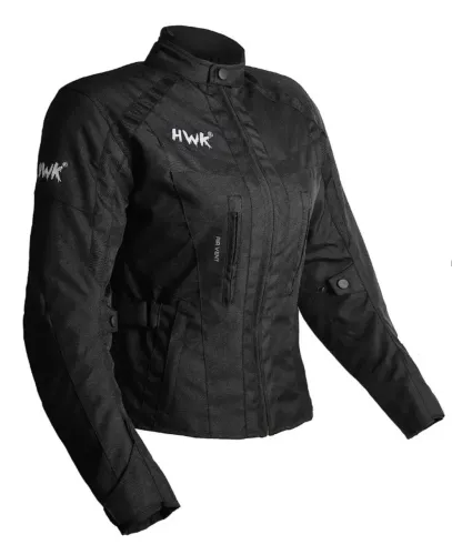 Jaqueta de motocicleta motociclistas blindada HWK Feminina