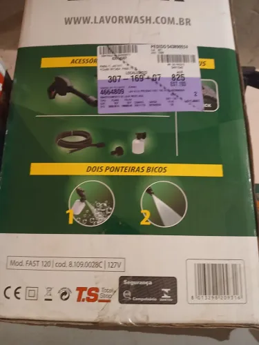 Vendo lavadora de alta pressão
