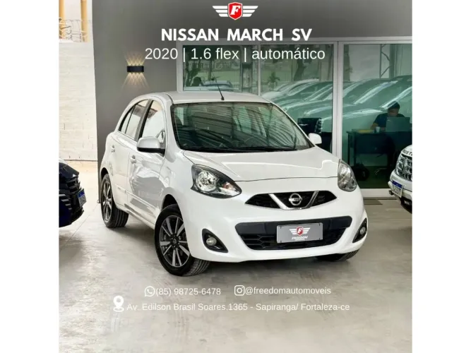 Nissan March SL 1.6 16V Flexstart 5P Aut. 2020