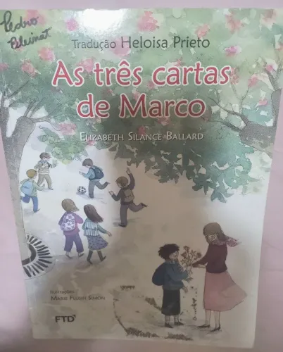 Livro AS TRÊS CARTAS DE MARCO