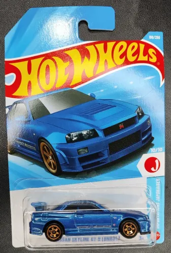 Hotwheels Nissan Skyline GT-R 34