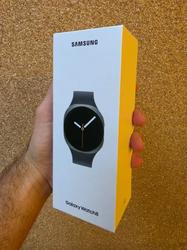 Relogio Samsung Galaxy Watch8 40mm Grafite 32GB, novo e lacrado