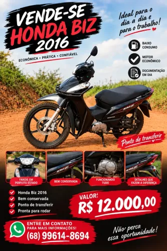 Moto a venda