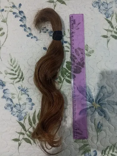 Cabelo virgem 30cm