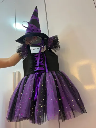 Vestido infantil halloween