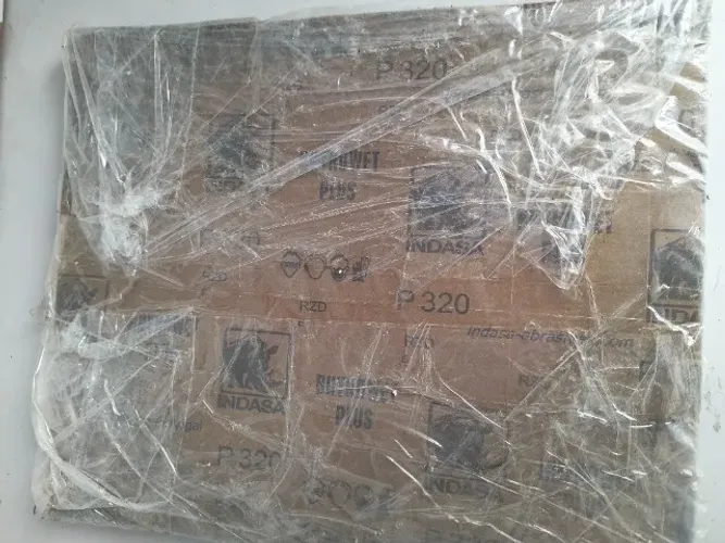 LT204 Kit 50 unidade Lixa Seco P320 - Indasa