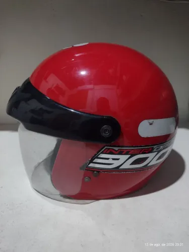 Capacete tipo aberto marca GOW tamanho 56