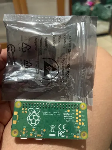 Placa Raspberry Pi Zero V1.3 (Com Barra de Pinos Soldada)