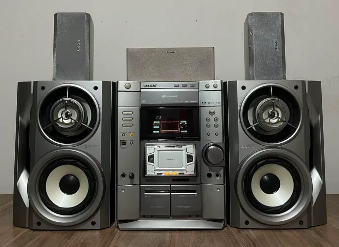 Mini System Sony Mhc-dp800av 3600Watts Leia Descrição Aiwa Philips