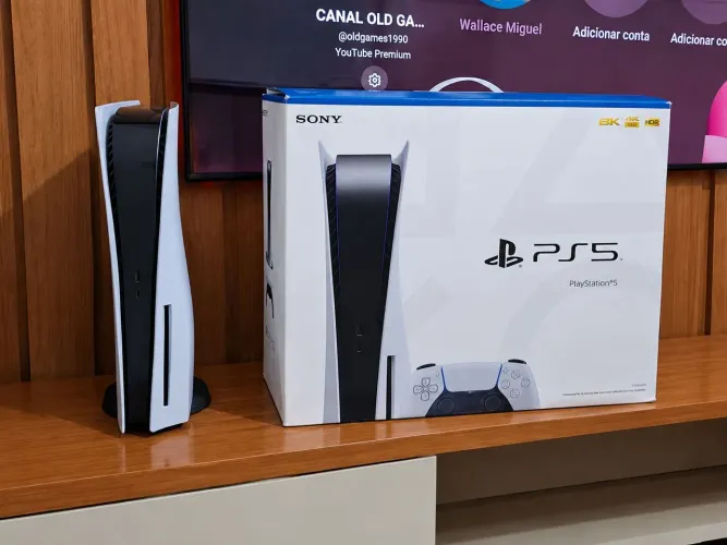 PLAYSTATION 5 FAT COM LEITOR