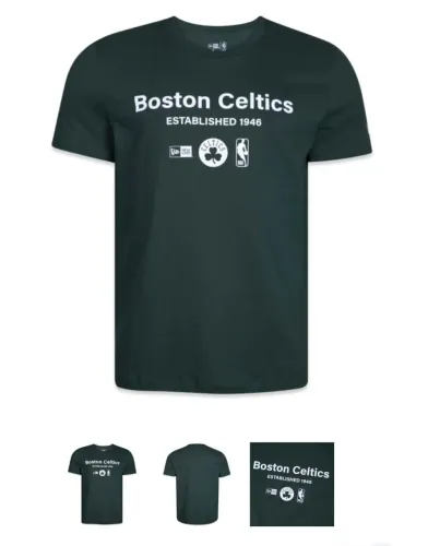 Camiseta NBA Boston Celtics Minimal Label Original/Nova Tam-GG