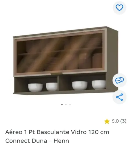 Vendo armário de cozinha aéreo