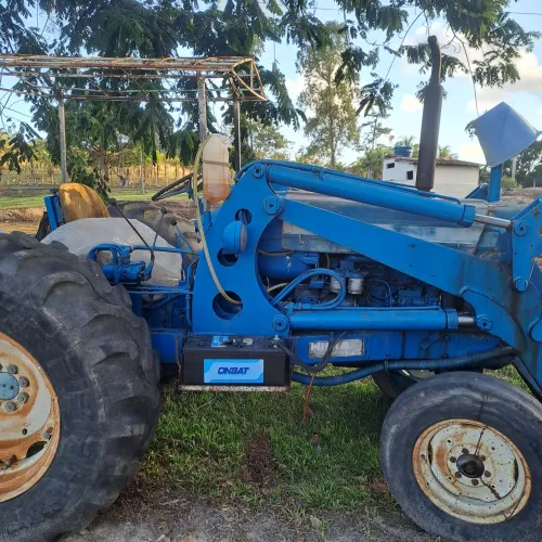 Trator Ford 6600 Pá Carregadeira Motor Perkins Pouco Uso 
