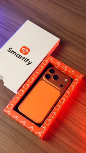iPhone 17 Pro - 256GB: - Laranja (100%) ? Garantia Apple até 07/27 | LOJA FÍSICA