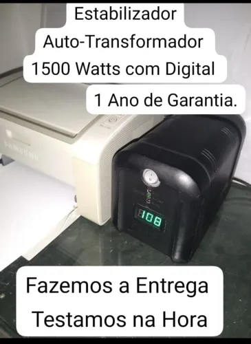 Estabilizador Auto-Transformador Digital de 1500 Watts