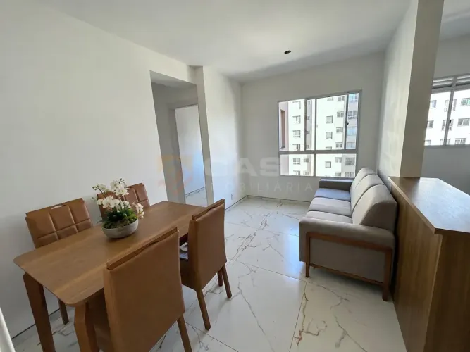 Apartamento com 3 quartos, 1 vaga, 54 m² Novo 3 quartos, mobiliado e Lazer completo