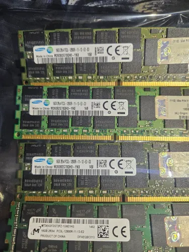Memoria Ram 4x16GB DDR3 Servidor ECC