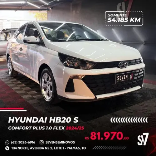 Hyundai HB20S Comfort 1.0 Flex 12V Mec. 2025