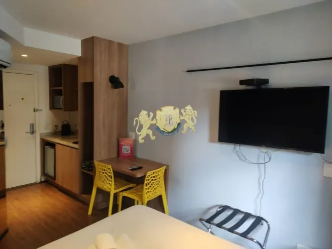 Flat com 1 Quarto à venda, 25m² no Centro, São Paulo SP - Condomínio Setin Downtown São Lu