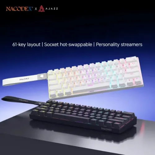 Teclado Mecânico Ajazz NK61 Nacodex