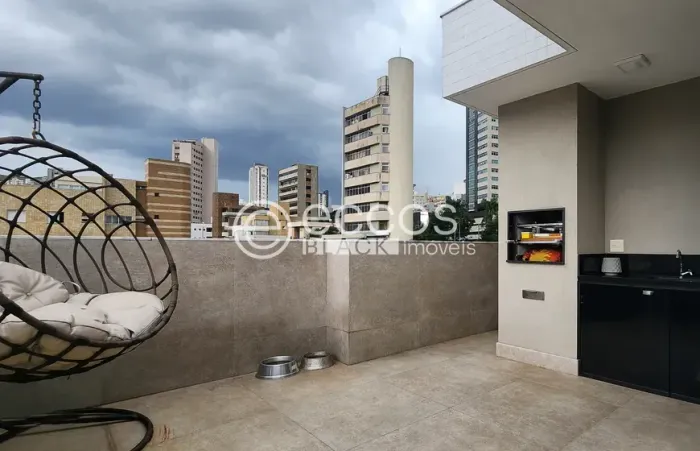 Cobertura à venda, 3 quartos, 1 suíte, 2 vagas, Sion - Belo Horizonte/MG