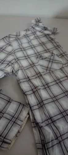 Camisa xadrez manga longa 