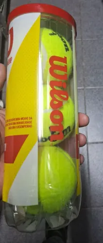 Tubo de bola de tênis .