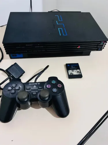 Playstation 2 Fat + jogos em hd