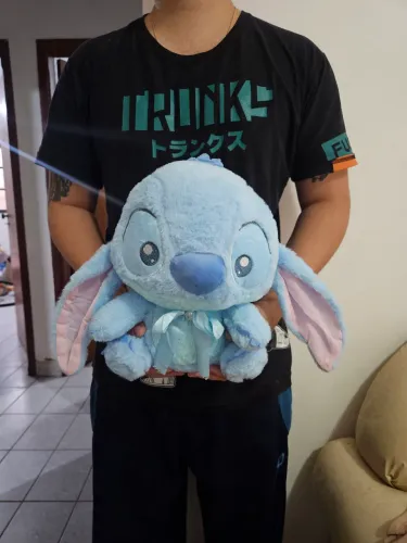 Pelúcia Baby Stitch clarinho