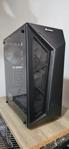 Gabinete Gamer Hayom GB1713 - Lateral Vidro Temperado - USB 3.0  4 Coolers RGB Inclusos